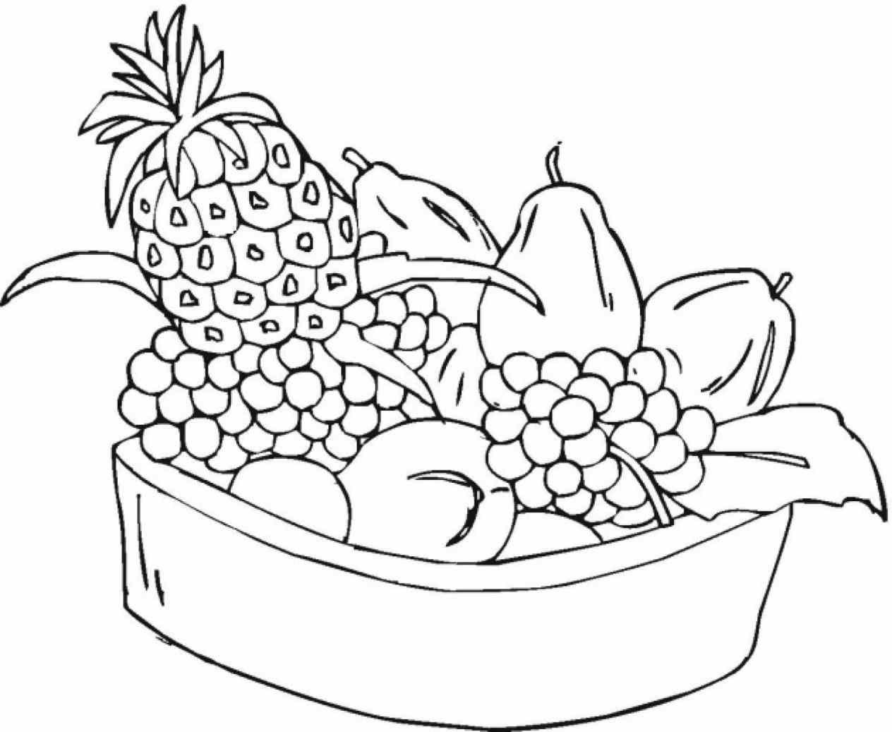  Gambar Mewarnai Buah Untuk Anak TK Dan SD Terbaru 2020 Marimewarnai