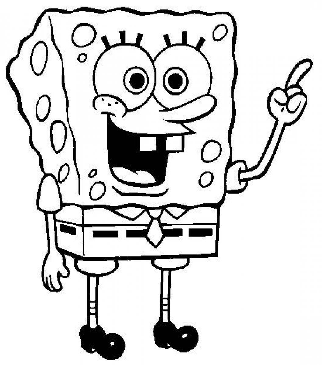 √Kumpulan Gambar Mewarnai Spongebob Untuk Anak ...