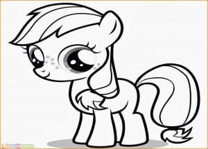 Gambar Mewarnai My Little Pony 04 Marimewarnai
