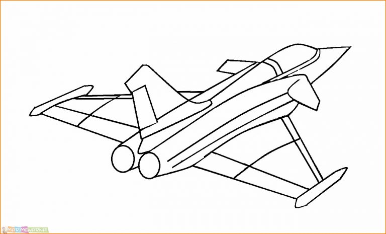 √Gambar Mewarnai Pesawat TK, Paud dan SD Terbaru 2020 - Marimewarnai.com
